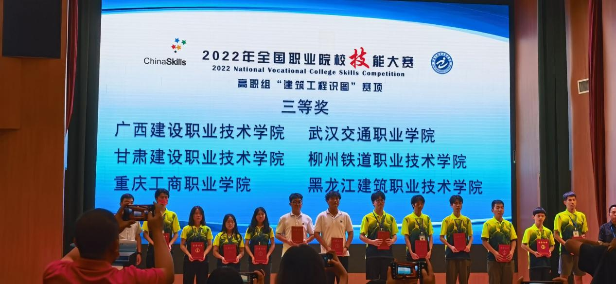2022年全国职业院校技能大赛星空体育(中国)官方网站-xingkong sports
工程识图赛项三等奖颁奖