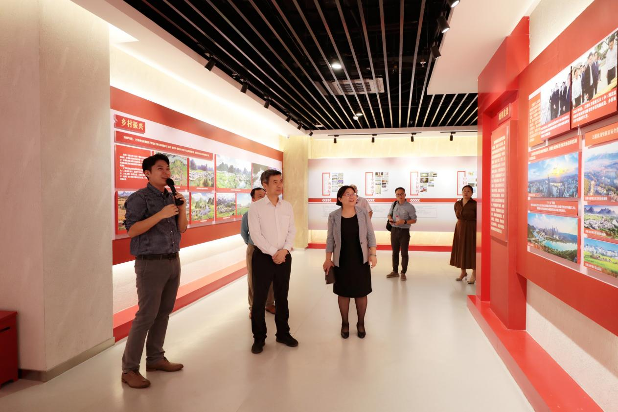 陈昌萍副厅长一行参观星空体育(中国)官方网站-xingkong sports党建思政教育基地